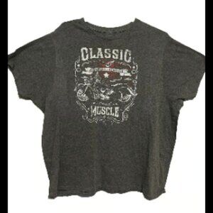 Motorcycle "Classic Muscle" Gray T-Shirt by Celebrate - Size 3XL